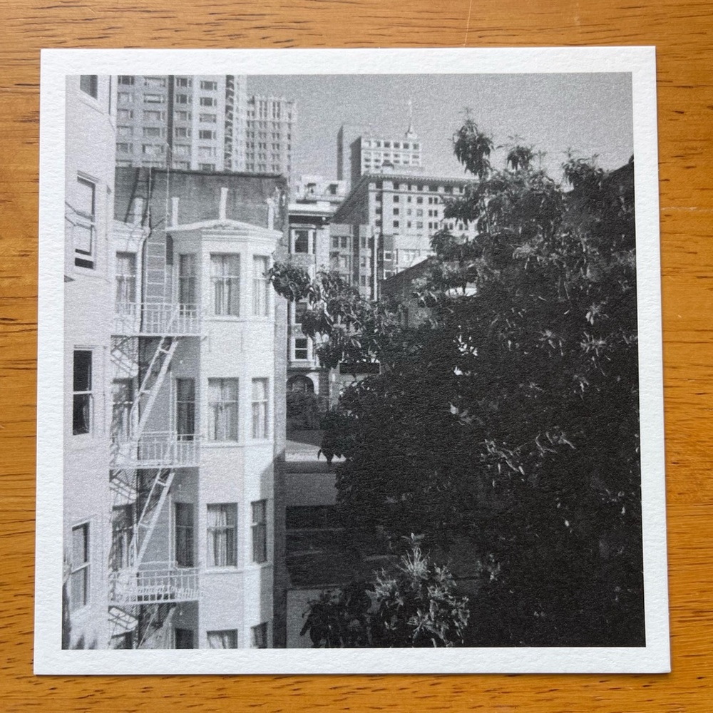 Art Print / 5x5 / SF Building / 35mm Film